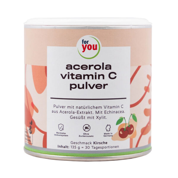 for you acerola vitamin c pulver