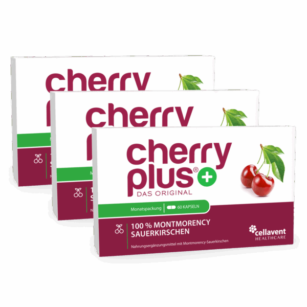 Montmorency Sauerkirsche Kapseln - Cherry PLUS 180 Stück / 3 Monate