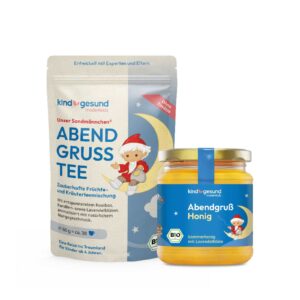 Bio-Sandmännchen Bundle: Abendgruß Tee & Honig