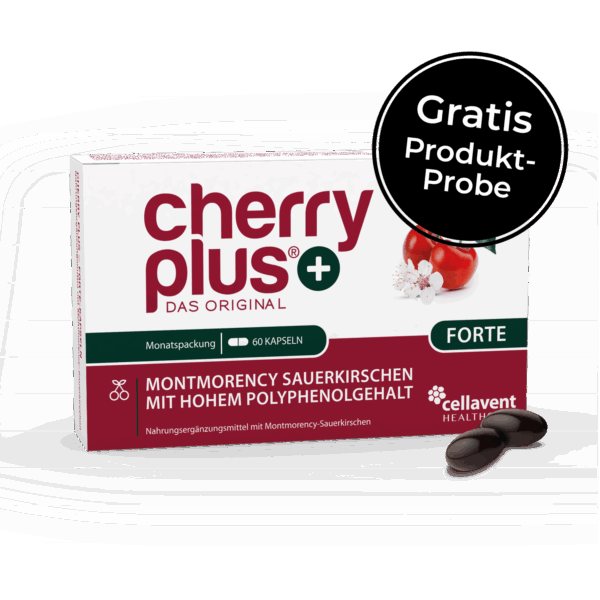 Kostenloses Geschenk | Cherry PLUS Forte  Gratis Produktprobe