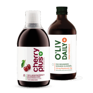 Gesundheit verschenken - Cherry PLUS + O'Liv Daily