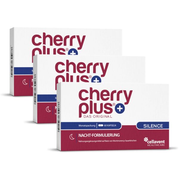 Montmorency Sauerkirsche Nachtformulierung - Cherry PLUS Silence 180 Stück / 3 Monate