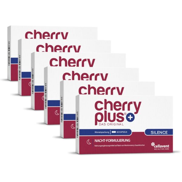 Montmorency Sauerkirsche Nachtformulierung - Cherry PLUS Silence 360 Stück / 6 Monate