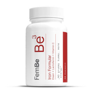 Eisentabletten: Eisen & Vitamin C Kapseln - Be3 Iron Formular