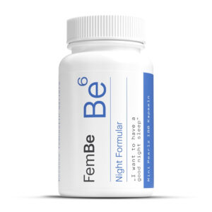 Natürliches Schlafmittel Melatonin & Zitronenmelisse Kapseln - Be6 FemBe