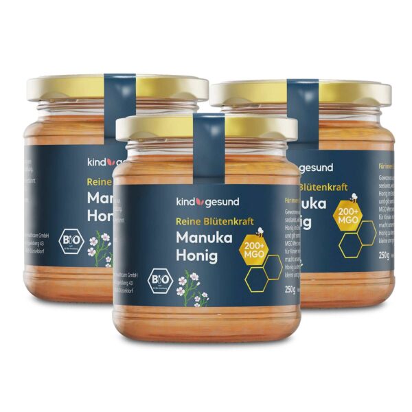 Bio-Manuka Honig für Kinder 200 MGO 750 g