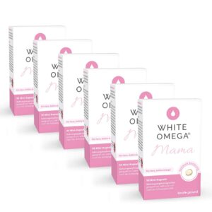 Omega 3 Kapseln - WHITE OMEGA Mama 540 Stück / 6 Monate