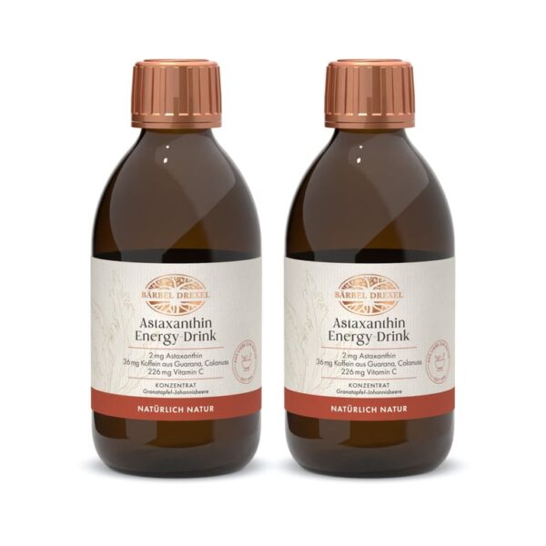 Astaxanthin Energy-Drink Konzentrat Granatapfel-Johannisbeere