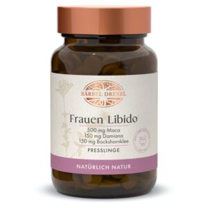 Maca und Damiana Tabletten - Frauen Libido - Macawurzelpulver & Bockshornkleesamenextrakt