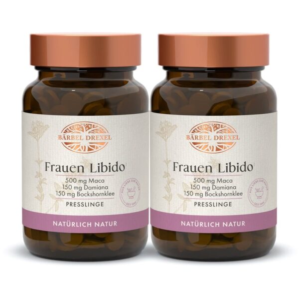 Maca und Damiana Tabletten - Frauen Libido - Macawurzelpulver & Bockshornkleesamenextrakt