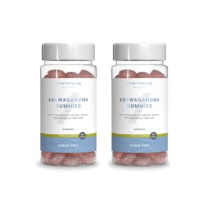 Myvitamins Sugar Free Gummies Bundle - Sugar Free Ashwagandha Gummies, Apple - Sugar Free Ashwagandha Gummies, Apple
