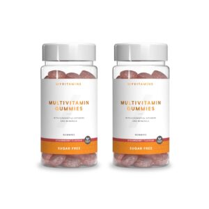 Myvitamins Sugar Free Gummies Bundle - Sugar Free Multivitamin, Strawberry - Sugar Free Multivitamin, Strawberry