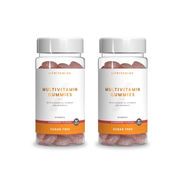 Myvitamins Sugar Free Gummies Bundle - Sugar Free Multivitamin, Strawberry - Sugar Free Multivitamin, Strawberry