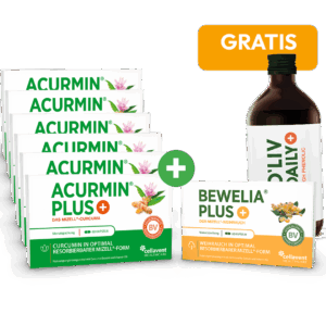 Acurmin PLUS Mizell-Kurkuma-Kapseln 6 Monate Angebot