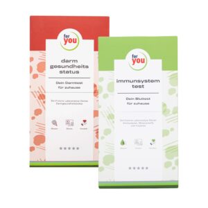 for you immunsystem test & darmgesundheits status
