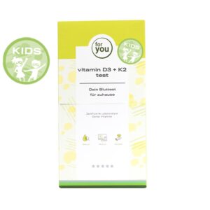 for you vitamin D3 + K2 test kids - Bluttest für zuhause