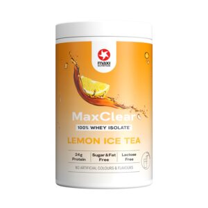 MaxClear 100% Clear Whey Protein Isolate Lemon Ice Tea 420 g