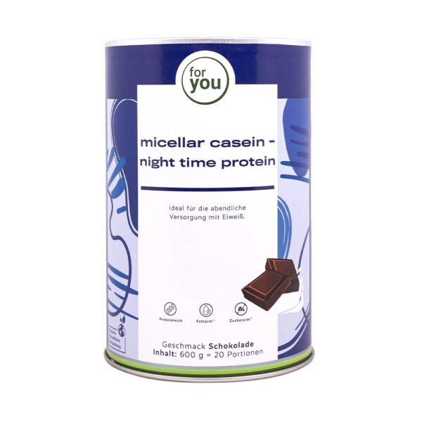 for you micellar casein - night time protein - Schokolade