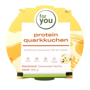 for you protein quarkkuchen - Cheesecake-Vanilla