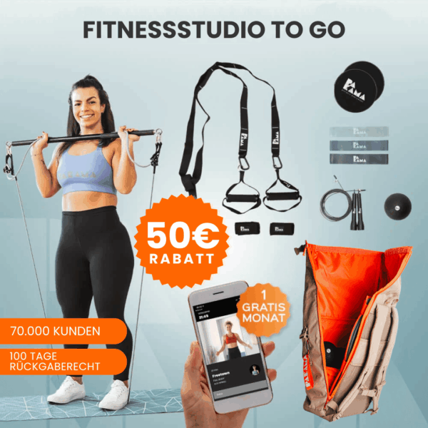 Fitnessstudio to Go (inkl. App)