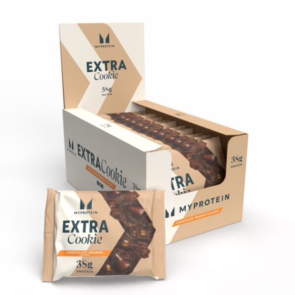 Protein Cookie - 12 x 75g - Schokolade Orange