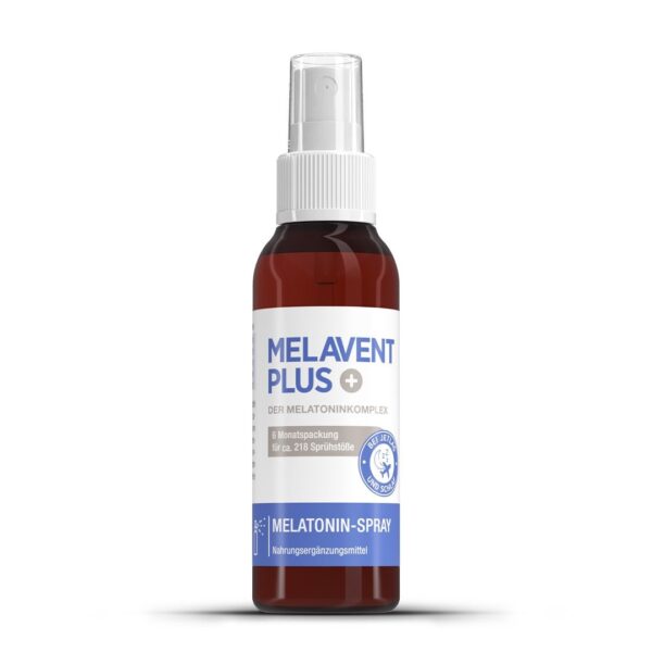 Der Melatoninkomplex - Melatonin-Spray mit Pflanzen-Extrakten - Melavent PLUS 30 ml / 6 Monate