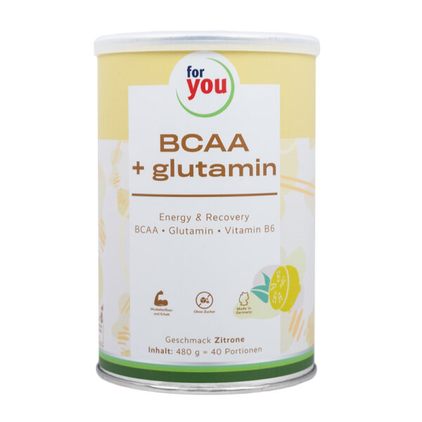 for you BCAA + Glutamin Energy & Recovery - Zitrone