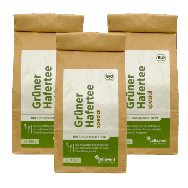Grüner Hafertee Spezial-Bio 375 g / 165 Tassen