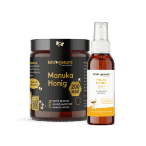 Kids Manuka & Vitamin D3+K2 Spray Bundle