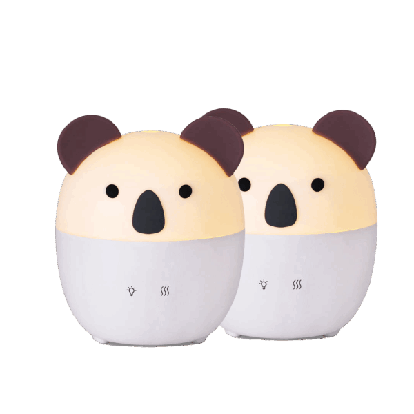Koala Aroma Diffuser für Kinder 2er Set Mit Netzteil