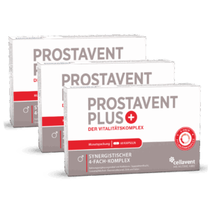 Prostata Komplex Kapseln - Prostavent PLUS 180 Stück / 3 Monate