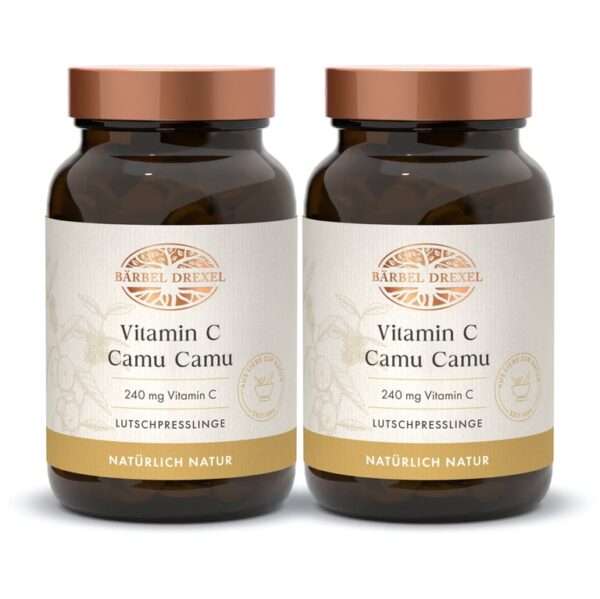 Vitamin C bioaktiv mit Camu Camu Lutschpresslinge
