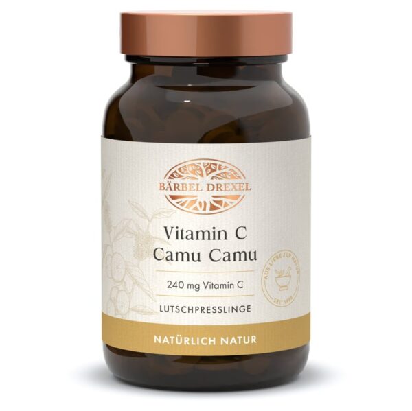 Vitamin C bioaktiv mit Camu Camu Lutschpresslinge