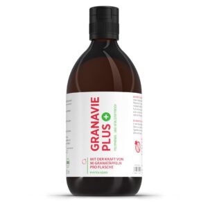 Bio Granatapfelsaft Konzentrat - Granavie PLUS 500 ml / 3 Wochen