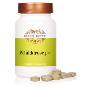Schilddrüse pro Presslinge - für eine gesunde Schilddrüse. Zur unterstützenden Versorgung mit Seelen und Vitamin D