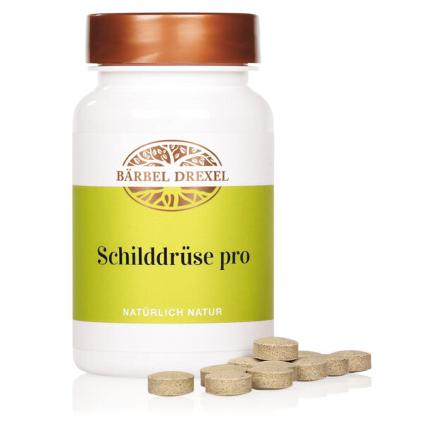 Schilddrüse pro Presslinge - für eine gesunde Schilddrüse. Zur unterstützenden Versorgung mit Seelen und Vitamin D